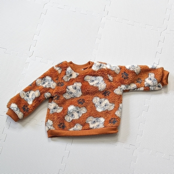 Disney Other - Disney Lion King Infant 18M Sherpa Sweater With Simba